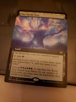 MTG KALDHEIM THE WORLD TREE BORDERLESS RARE - Image 1