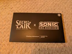 MTG Secret Lair x Sonic the Hedgehog - Chasing Adventure (Rainbow Foil) - Image 1