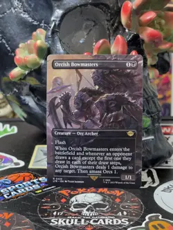 Orcish Bowmasters (Borderless) Universes Beyond: the Lord of the Rings Reg 433 - Image 1