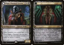 Edgar, Charmed Groom // Edgar Markov's Coffin - Foil Showcase VOW LP MTG - Image 1