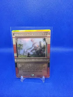 MTG Magic the Gathering Through the Breach (49/54) Amonkhet Invocations LP FOIL - Image 1