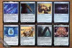 Set of 8 Equipment Artifacts *NM* (Magic MTG Commander EDH) Loxodon Warhammer - Image 1