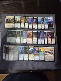 600+ Magic The Gathering Cards From EOE, FF AND TDS + COMMANDER DECK - Image 1