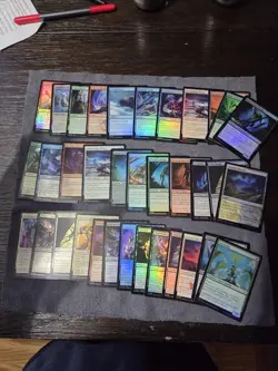600+ Magic The Gathering Cards From EOE, FF AND TDS + COMMANDER DECK - Image 2