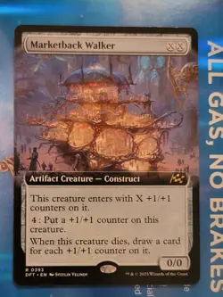 1x Marketback Walker - Extended Art MTG NM IN HAND SHIPS FAST! - Image 1