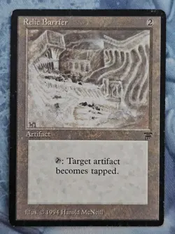 Relic Barrier x 2 - Legends - Magic the Gathering - MTG - Moderate/ Light Play - Image 2