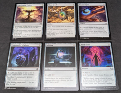 6 Card MTG Starter Lot - Commander - Artifact - Mana Rocks - Near Mint - Image 1