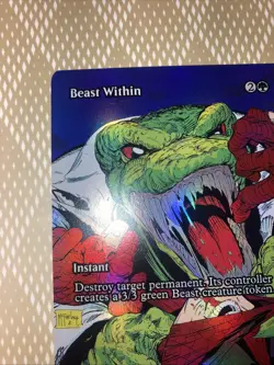 Magic The Gathering Spider-man Beast Within Foil - Image 2