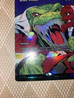 Magic The Gathering Spider-man Beast Within Foil - Image 3