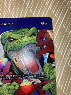 Magic The Gathering Spider-man Beast Within Foil - Image 5