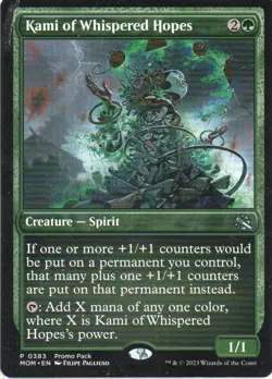 MTG: March of Machine: Promo Pack Kami of Whispered Hopes: LP Condition - Image 1
