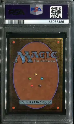 PSA 8 1993 MTG Magic The Gathering Beta #50 Blue Elemental Blast Pop15 - Image 2