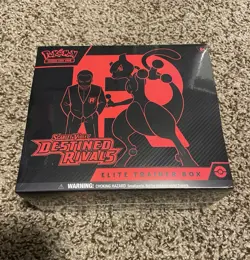Pokemon ETB Destined Rivals Factory Sealed Elite Trainer Box In Hand US Seller - Image 1