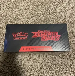 Pokemon ETB Destined Rivals Factory Sealed Elite Trainer Box In Hand US Seller - Image 3
