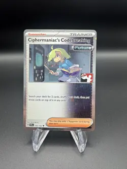 Ciphermaniac's Codebreaking 198/162 Cosmos; Pokemon Series 6 Play! Prize Pack - Image 1
