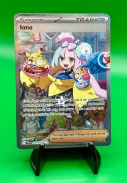 Pokemon TCG Iono 269/193 Paldea Evolved Special Illustration Rare - Image 1