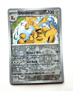 Gholdengo Reverse Holo 131/191 - Surging Sparks - Rare - Pokemon - Image 1