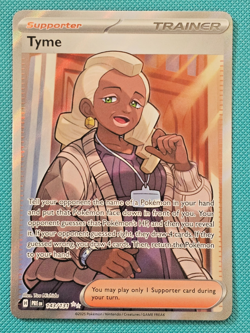 Tyme #143/131 Ultra Rare Pokemon (Prismatic Evolution - PRE) - Pack Fresh - Image 1