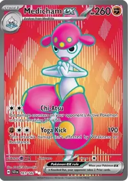 Medicham ex FA #161/142 (Pokemon TCG - Stellar Crown) - Image 1