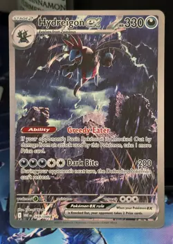 2025 Pokemon TCG: White Flare Hydreigon ex SIR 169/086 English NM/Mint PSA 9/10 - Image 1