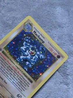 Pokemon Machamp Holo Shadowless 1st Edition Deck Exclusive 8/102 CLEAN! - Image 4