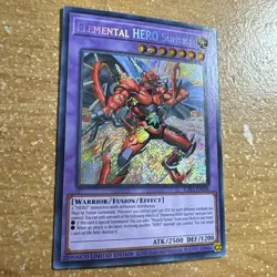 🔥 Yugioh LDS3-EN104 Elemental Hero Sunrise SECRET RARE 1ST EDITION - Image 3