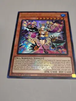 Yu-Gi-Oh TCG Noh-P.U.N.K. Rising Scale Ultra Rare 1st Edition BLMM-EN050 NM - Image 1