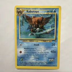 Kabutops 25/75 Rare Neo Discovery Non Holo Pokemon Card - Image 1