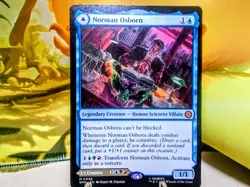 Norman Osborn mythic magic the gathering spider man trading card singles - Image 1