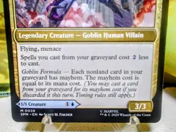 Norman Osborn mythic magic the gathering spider man trading card singles - Image 5