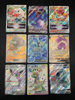 Pokemon Card Lot Full Art Shiny EX V Star V Max Ultra Rare NM/LP Pokemon Cards - Image 1