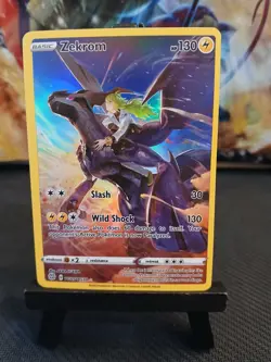 Zekrom TG05/TG30 Trainer Gallery Brilliant Stars Pokemon Card - Image 4