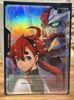 Gundam Card Game Suletta Mercury Resource Promo Card Bandai Card Fest 25-26 - Image 1