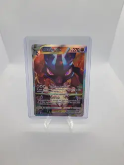Pokemon TCG Lucario VSTAR SWSH291 Crown Zenith ETB Black Star Promo Card - Image 1