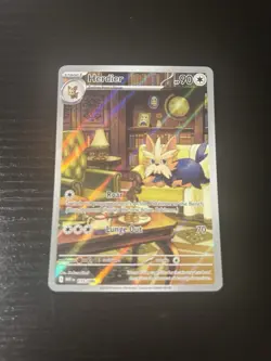 Pokemon TCG Herdier Illustration Rare Full Art Card 155/086 Sv: White Flare - Image 1