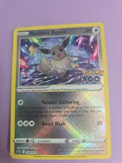 Radiant Eevee SWSH230 SWSH: Sword & Shield Promo Cards Holo - Image 1