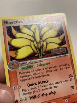 Ninetales 19/108 Power Keepers Rare Holo Pokemon Card Stamped 2007 Vintage - Image 2