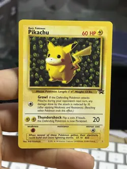 Pikachu 1 1999 Black Star Promo Rare WOTC Nintendo Pokemon Card TCG - Image 3