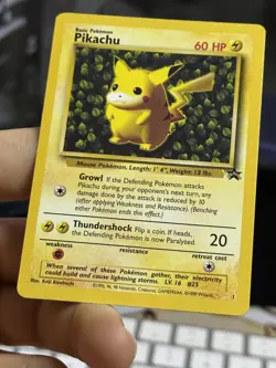 Pikachu 1 1999 Black Star Promo Rare WOTC Nintendo Pokemon Card TCG - Image 5