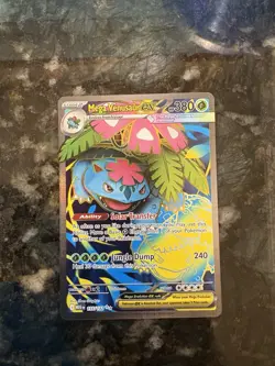 Pokemon Mega Venusaur EX Holo Rare Card 155/132 NM Mega Evolution - Image 1
