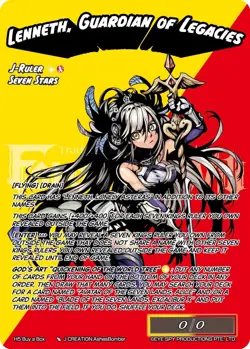 Force of Will TCG | Lenneth, Guardian of Legacies (H5 Buy a Box) [Promo Cards] F - Image 1