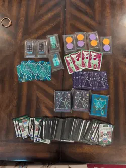 Pokemon ETB Accessories - Dice/Sleeves/Dividers and 100+ Trading Card Code - Image 1