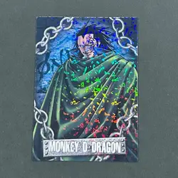 S0991 Monkey D. Dragon HOLO Ensky Japanese One Piece Vintage Card - Image 1