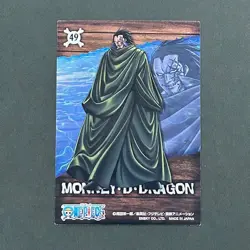 S0991 Monkey D. Dragon HOLO Ensky Japanese One Piece Vintage Card - Image 2