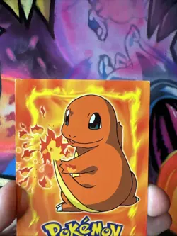 Topps Charizard, Charmeleon, and Charmander Pokemon Cards 1998 Non-Holo - Image 3