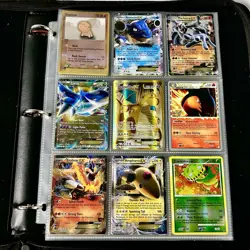 Black & White, XY 100+ Pokemon Card Binder, Mega, Full Art, EX, Holo, Alt - Image 1