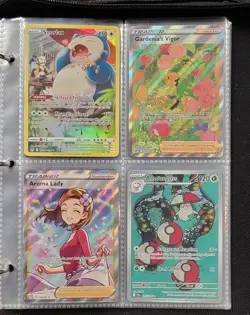 Pokemon Lot Collection Of 38 Cards All Different Full Arts, Ex’s, Sir’s - Image 5