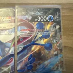 (Set of 4) Greninja V-Union Promo Cards | SWSH155 - SWSH158 Pokemon - Near Mint - Image 3