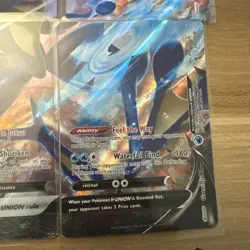 (Set of 4) Greninja V-Union Promo Cards | SWSH155 - SWSH158 Pokemon - Near Mint - Image 5