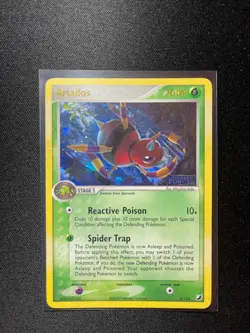 Ariados - 2/115 - Holo Rare Reverse Holo Ex Unseen Forces Played Stamped Card - Image 1